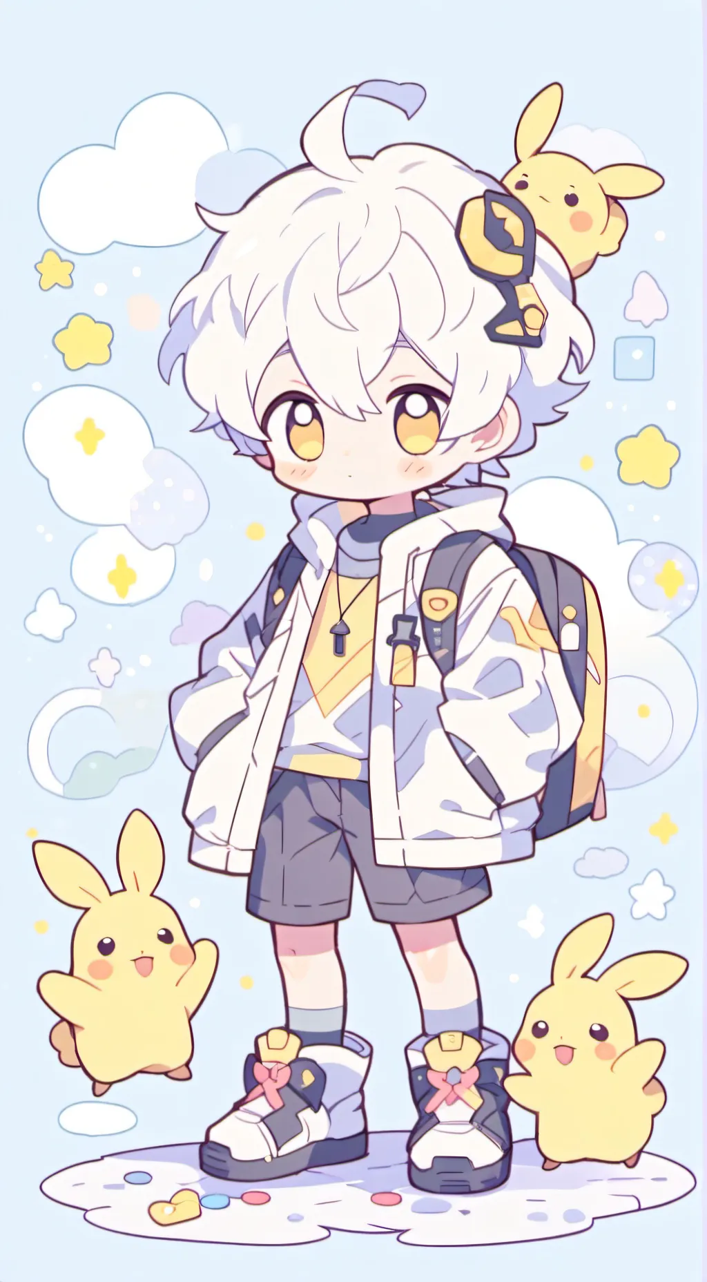 ai character: simon background