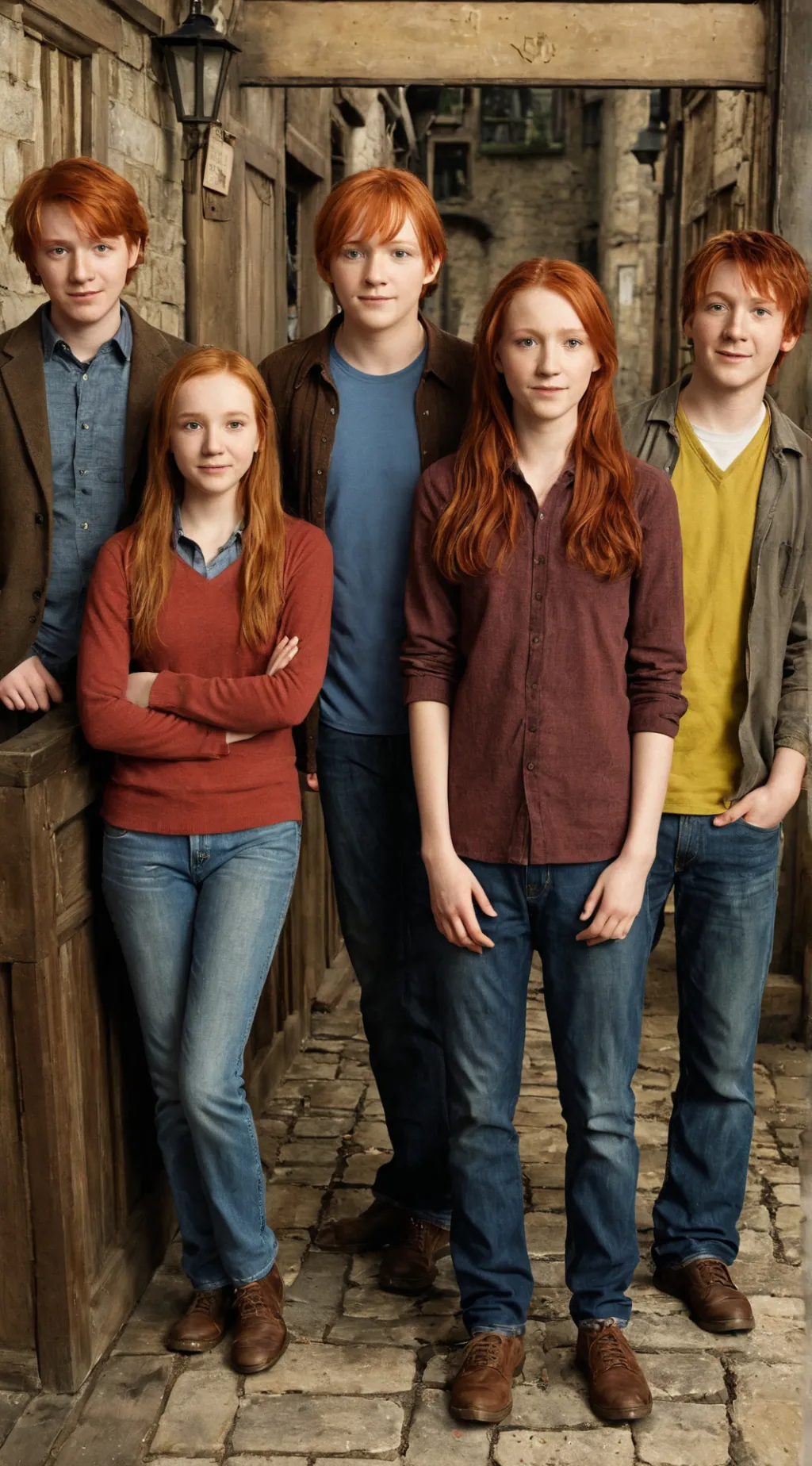 ai character: The weasleys  background