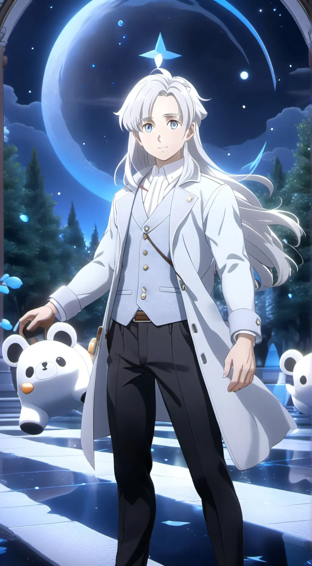 ai character: Maël background