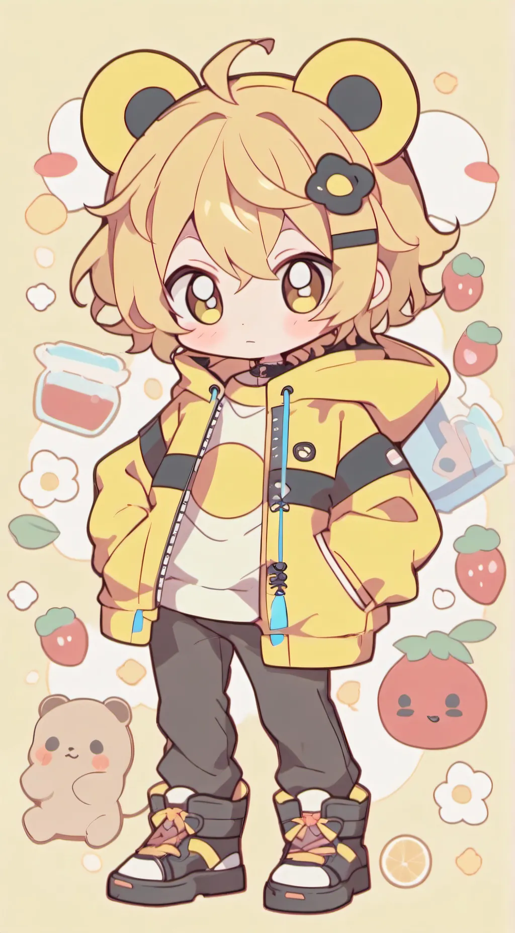 ai character: Mha but BABIES?! background