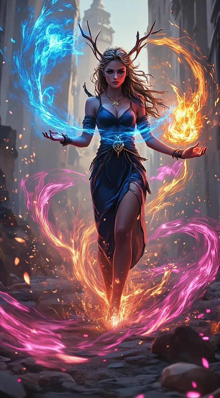 ai character: lieb vs böse  background