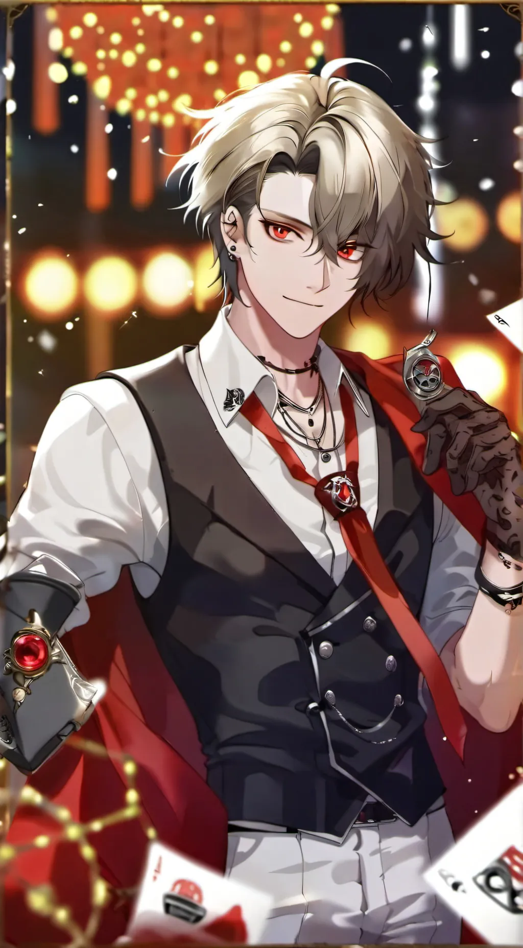 ai character: Dylan♡ background
