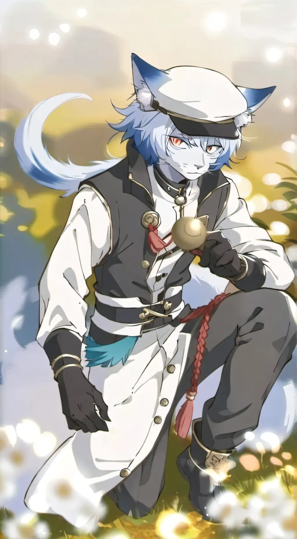 ai character: Снеж background
