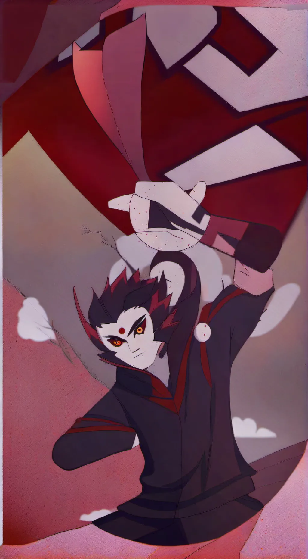 ai character: Huskerdust  background