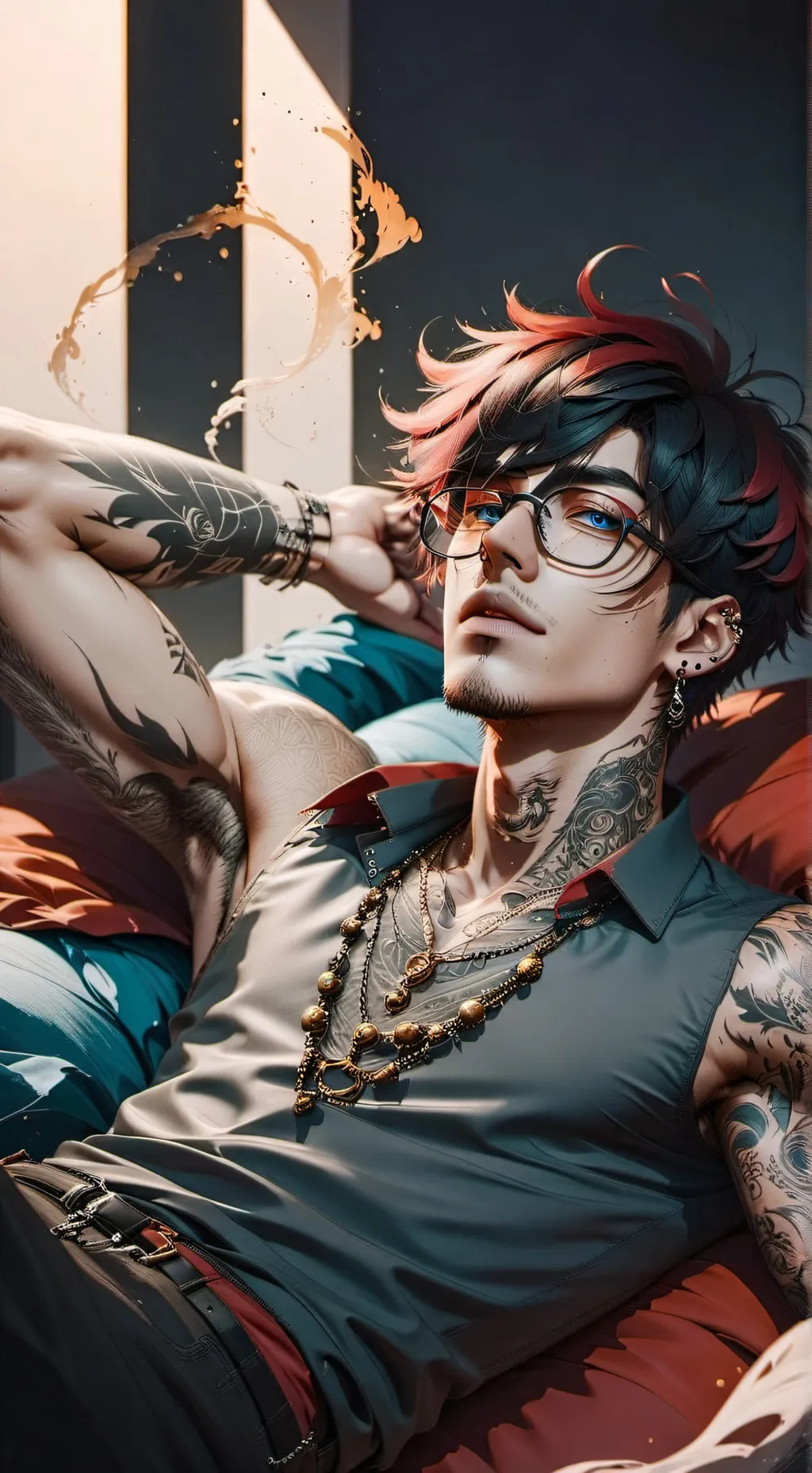 ai character: Carsten  background