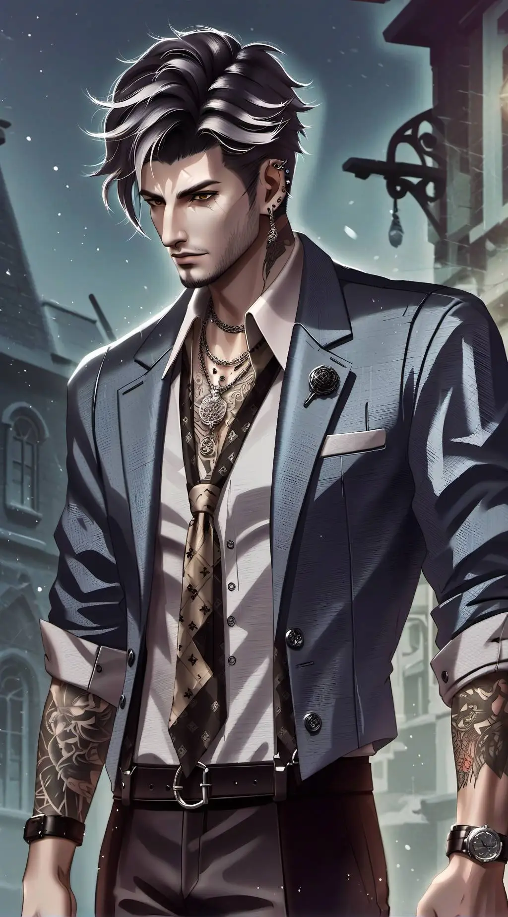 ai character: alejandro  background