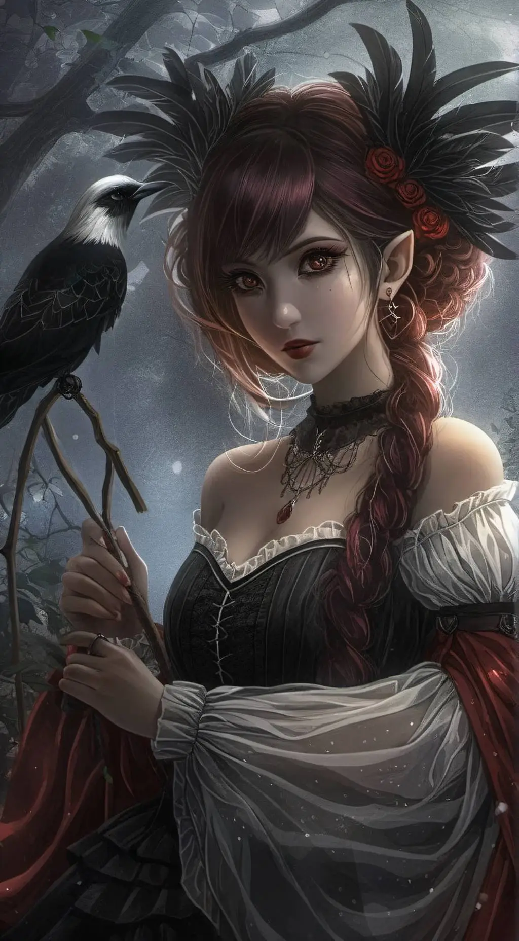 ai character: fing background
