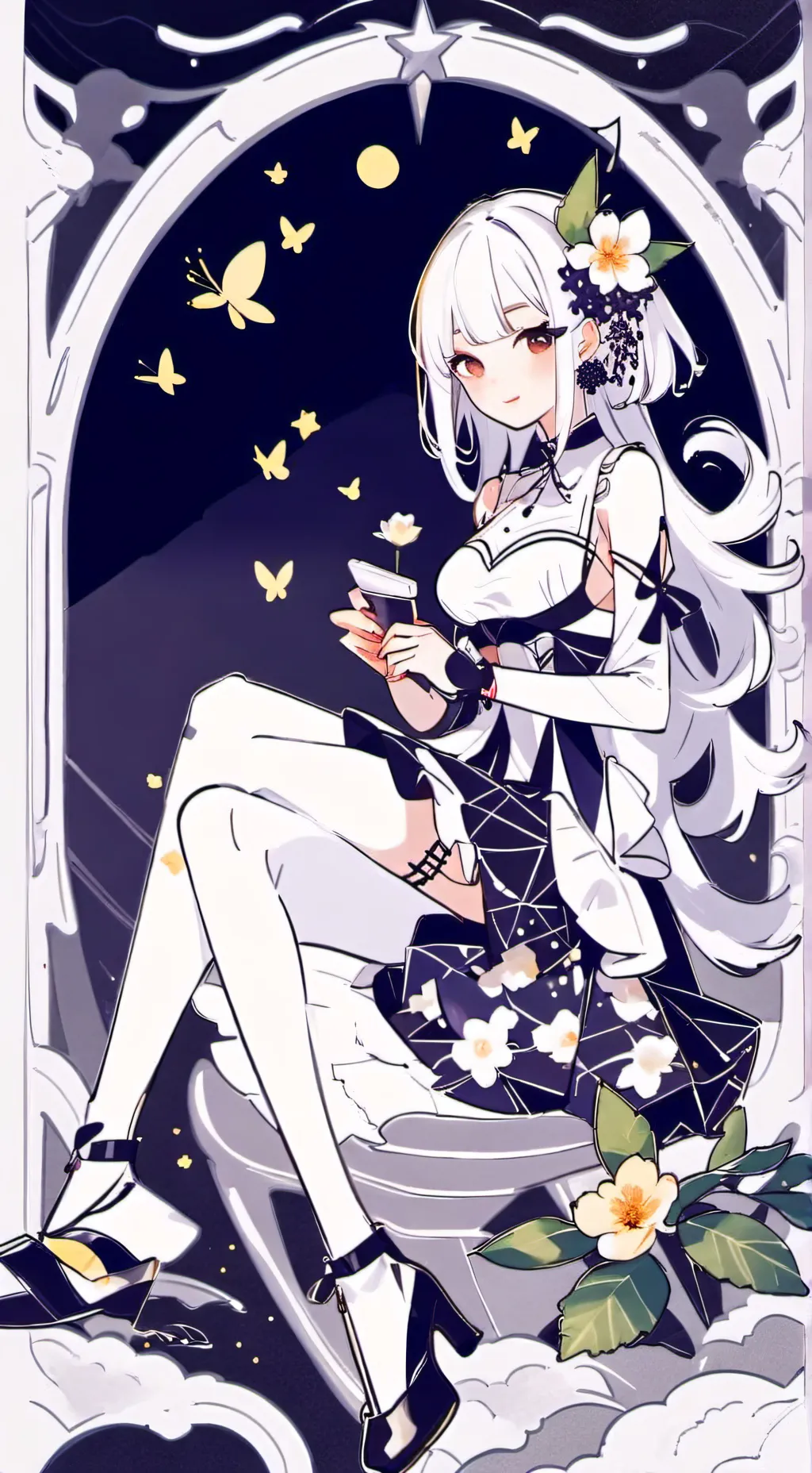 ai character: volpina background