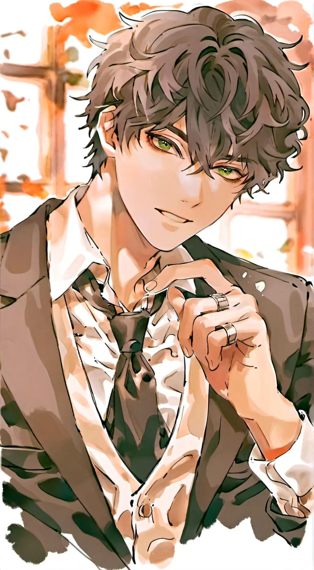 ai character: Evan background