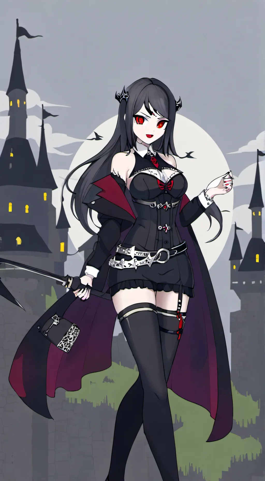 ai character: Lyna (the vampire) background