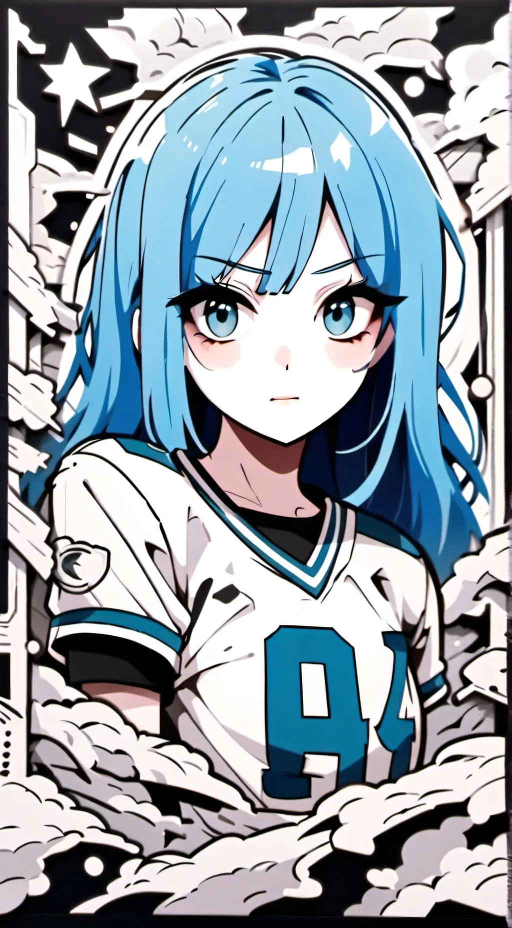 ai character: Asha  background