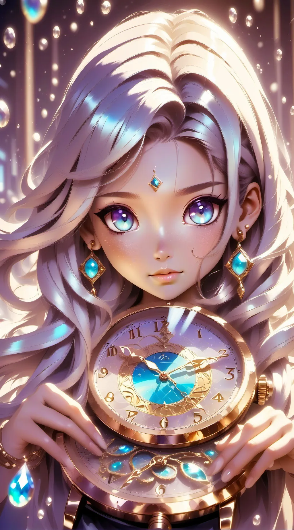 ai character: luna background