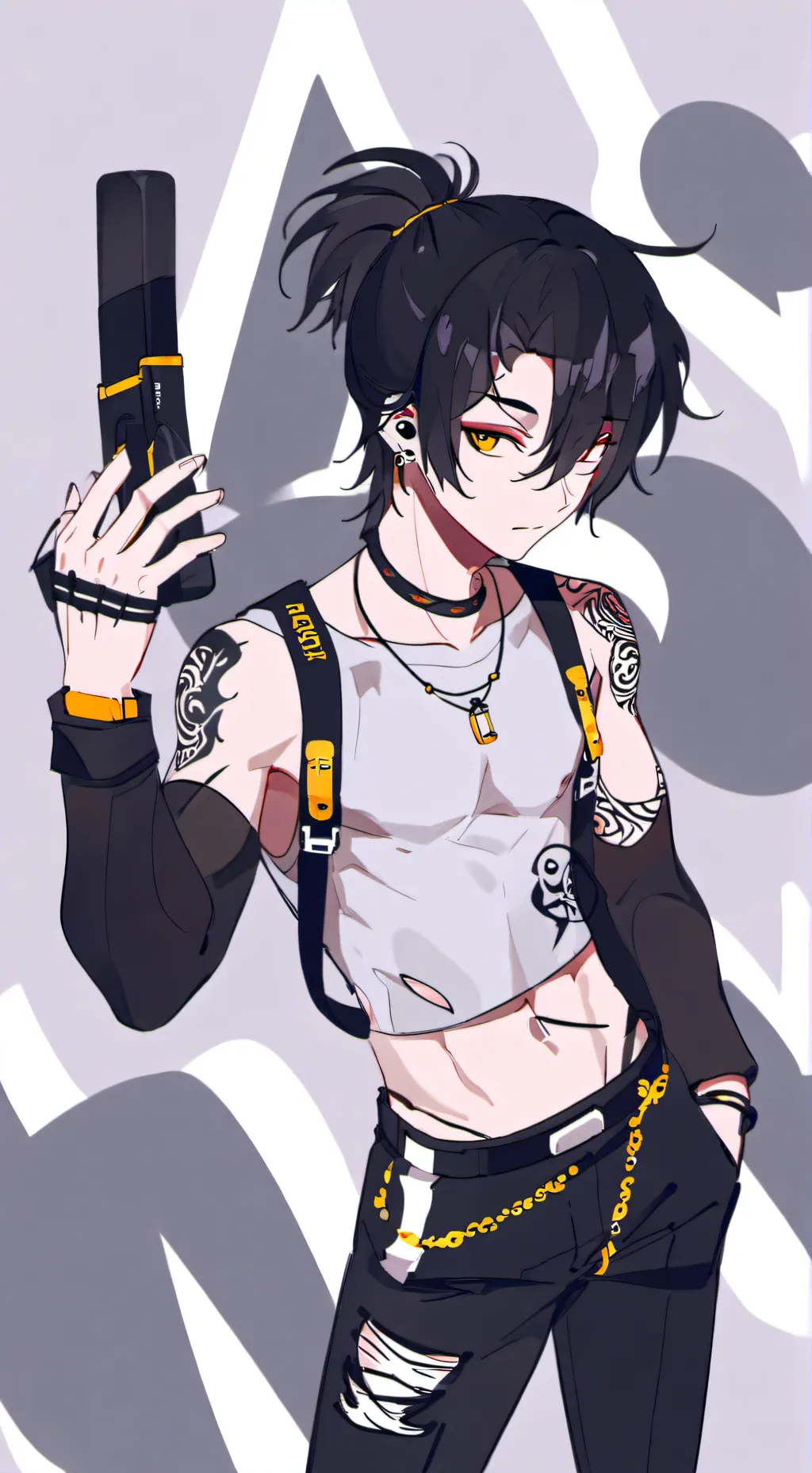 ai character: Choso kamo background