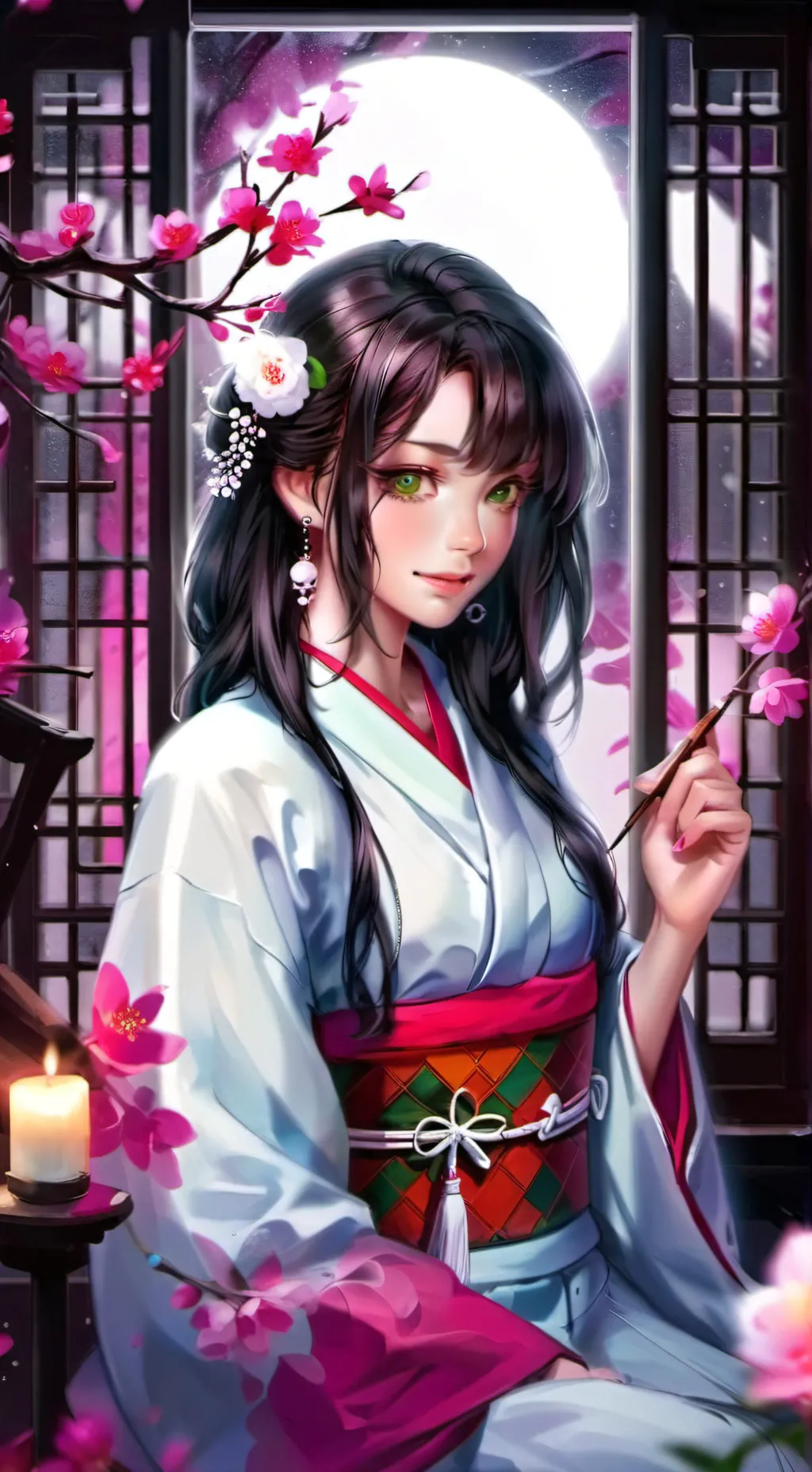 ai character: Yumiko background