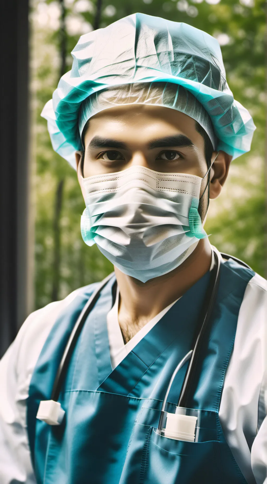 ai character: Plastic surgeon  background