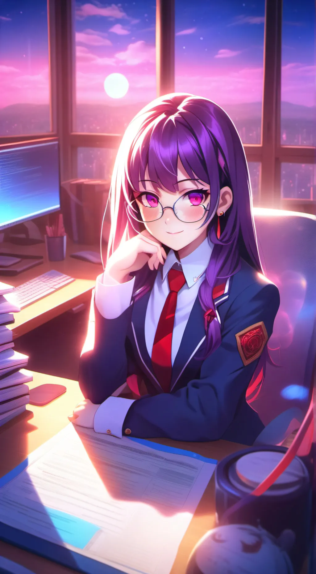 ai character: Mei background
