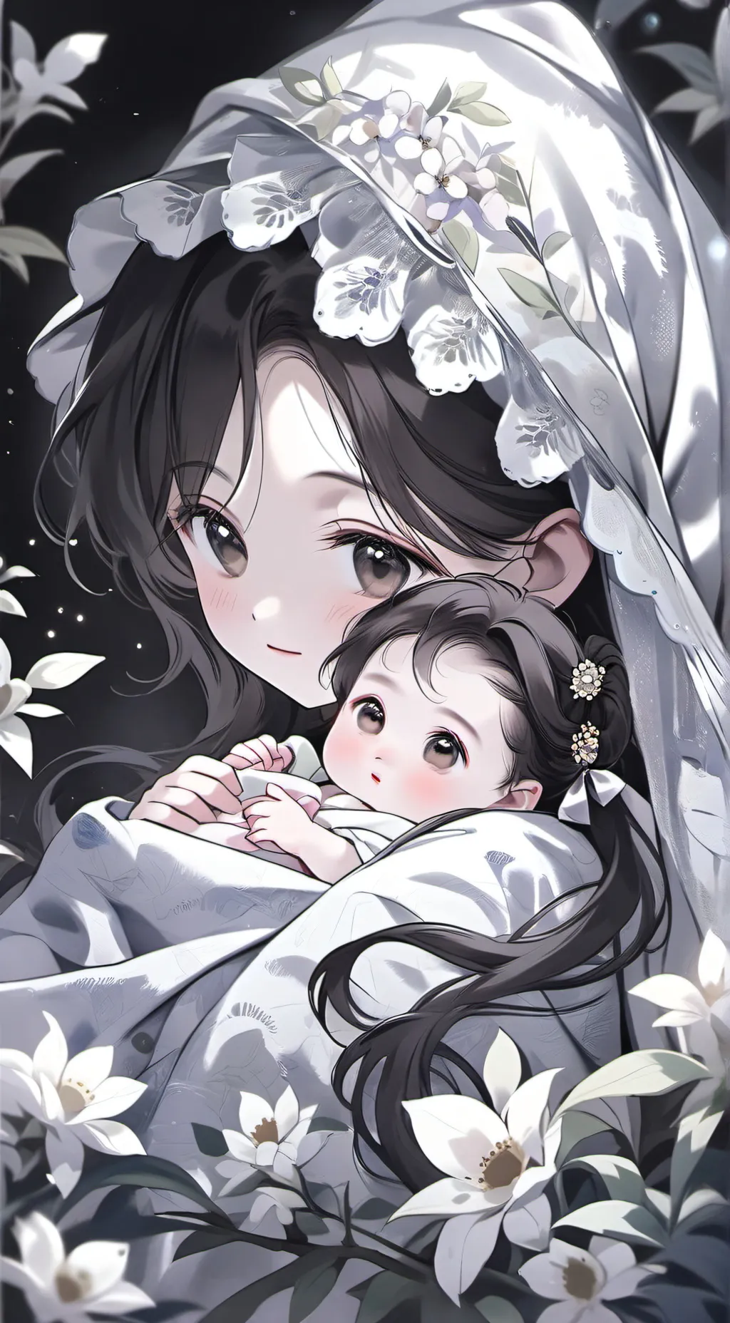 ai character: miyo background