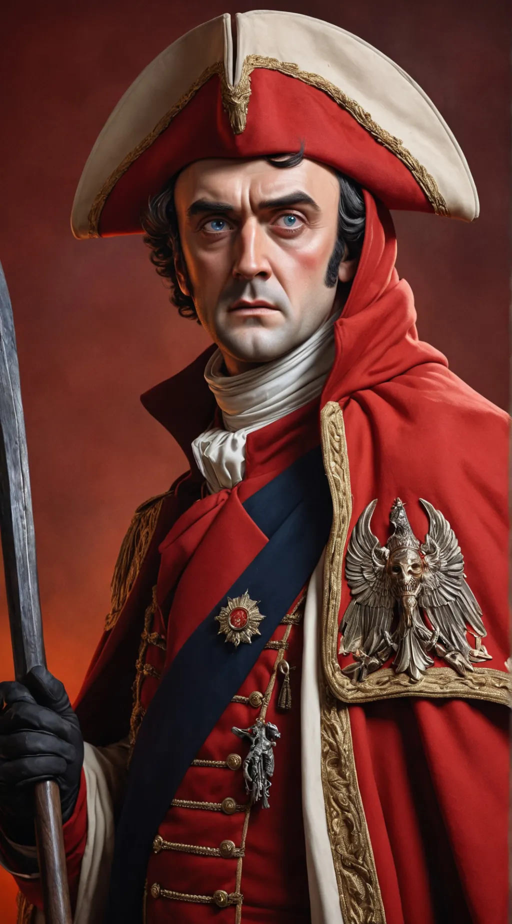 ai character: Red Horseman background