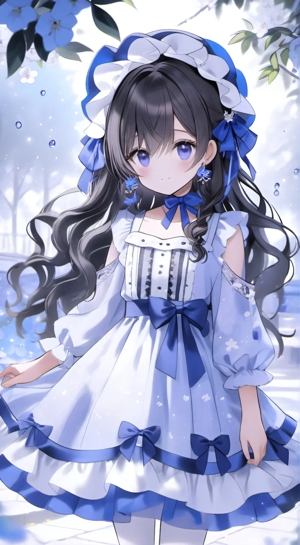 ai character: девка background