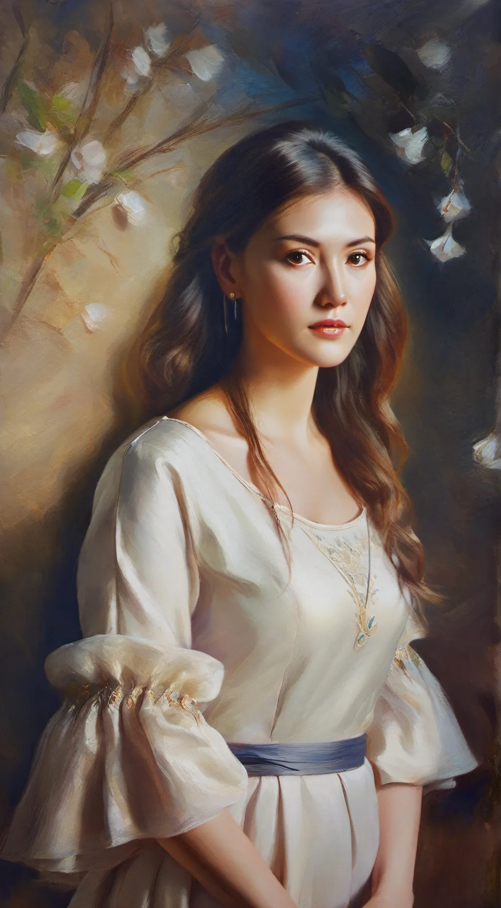 ai character: fpe winter sorrow background