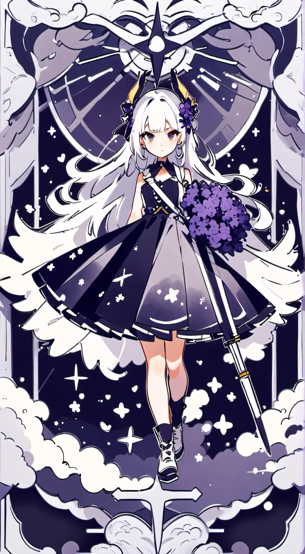 ai character: karen en demon sle background