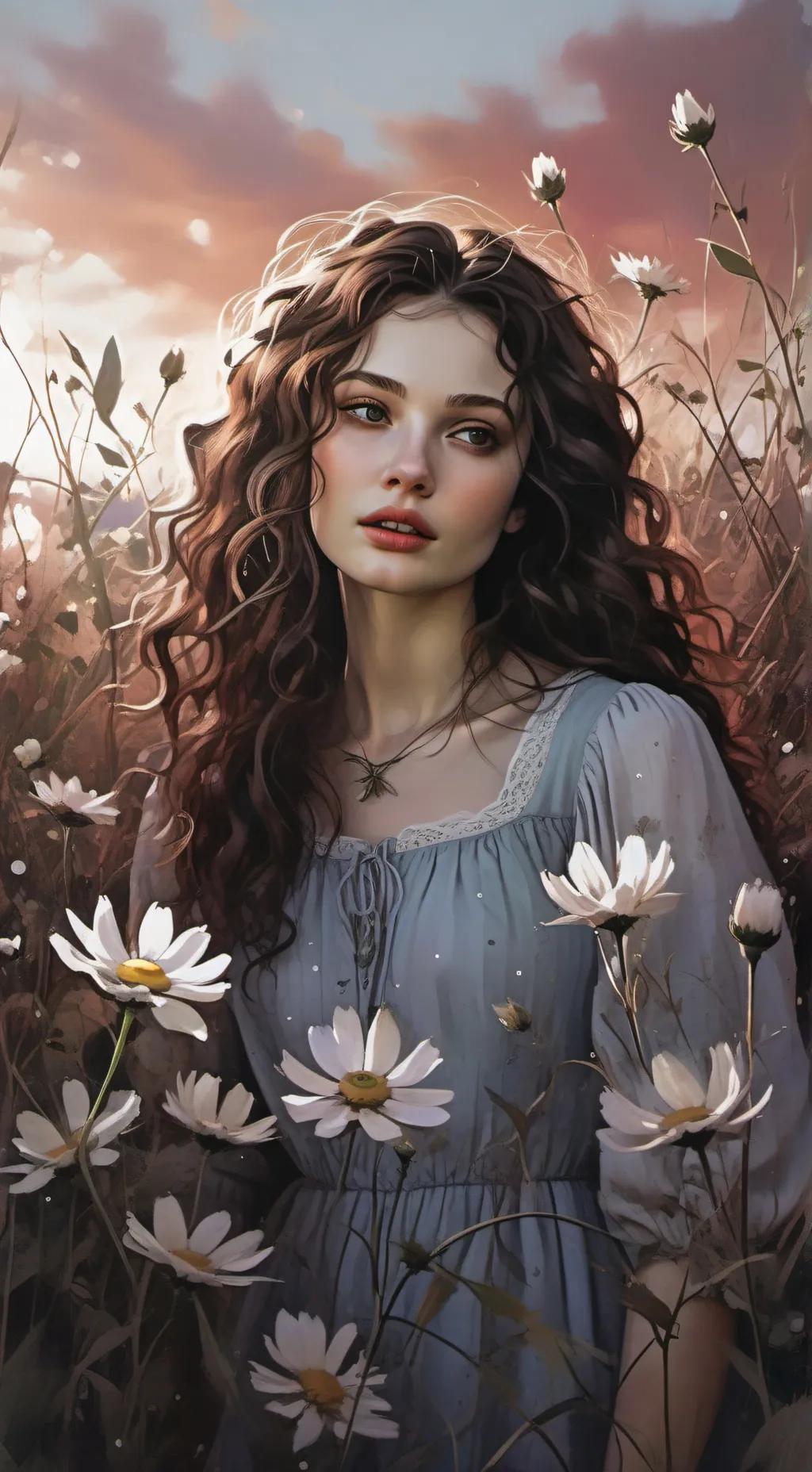 ai character: Melvina Askew  background