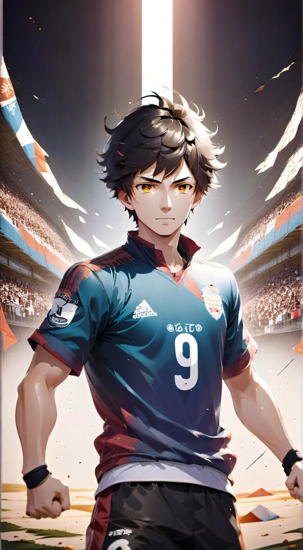 ai character: Tsubasa ozora background