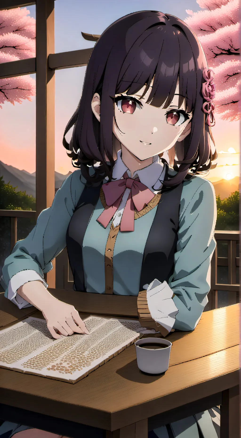 ai character: Miyu background