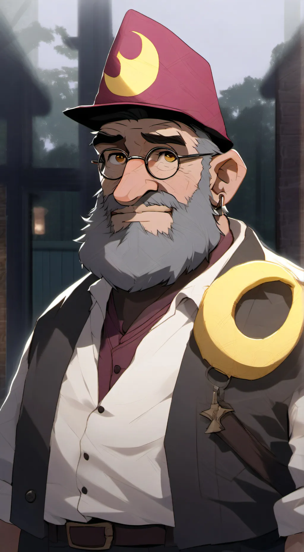 ai character: Stanley Pines background