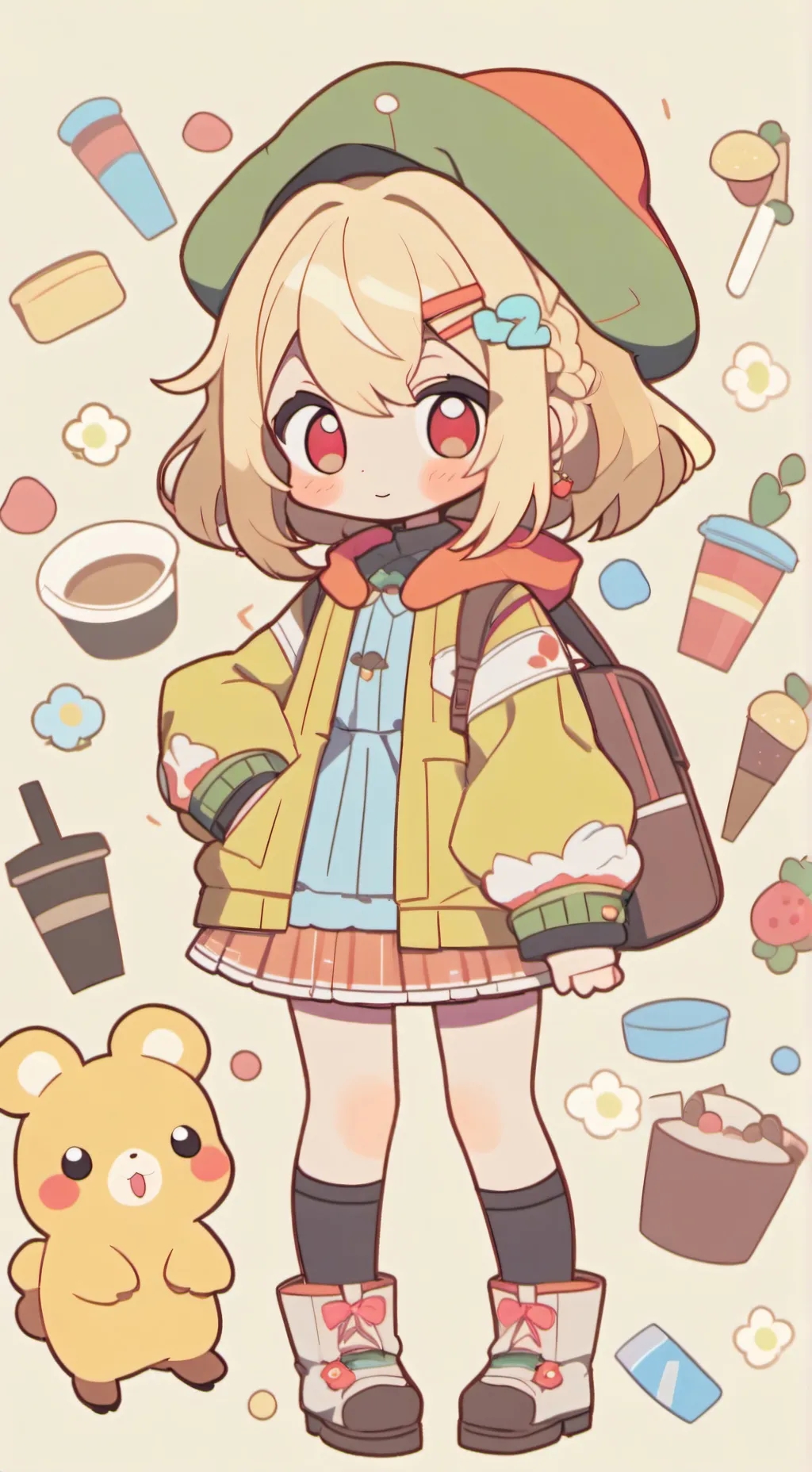 ai character: DANA (SLIME) background