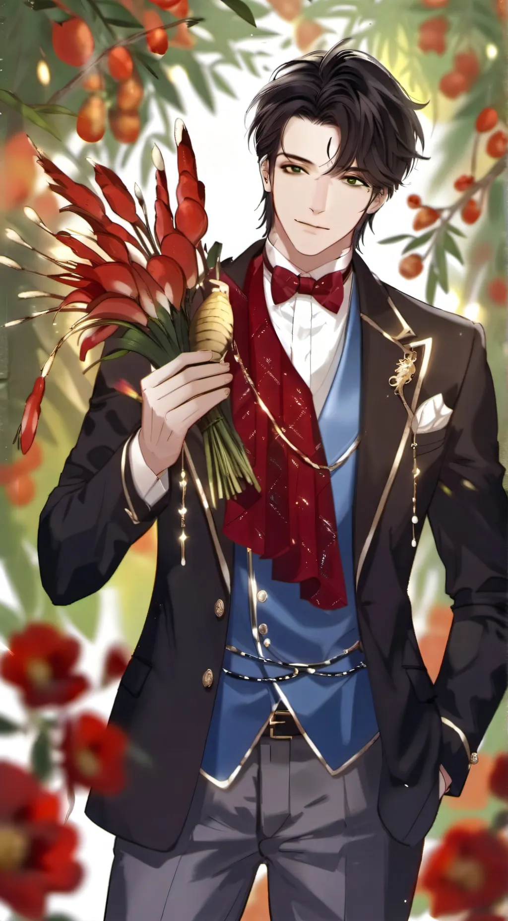 ai character: tu novio background