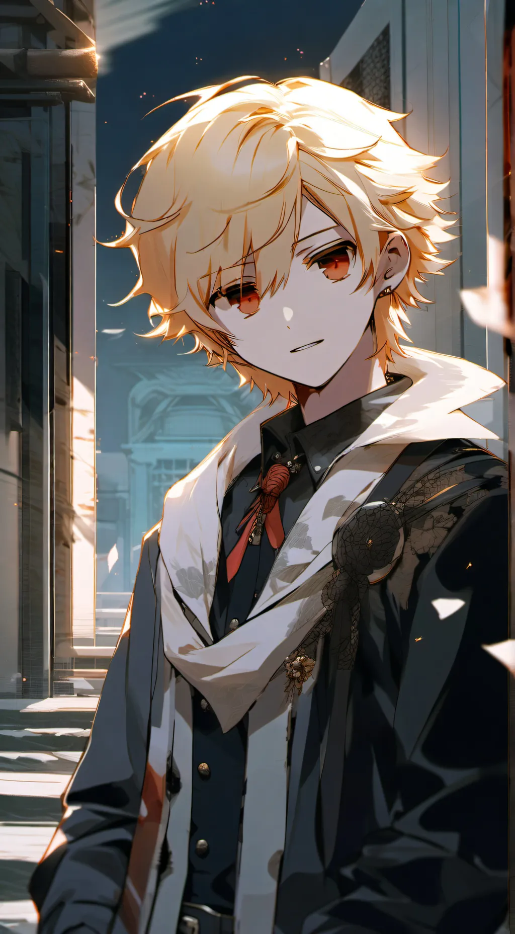 ai character: yandere bakugo  background
