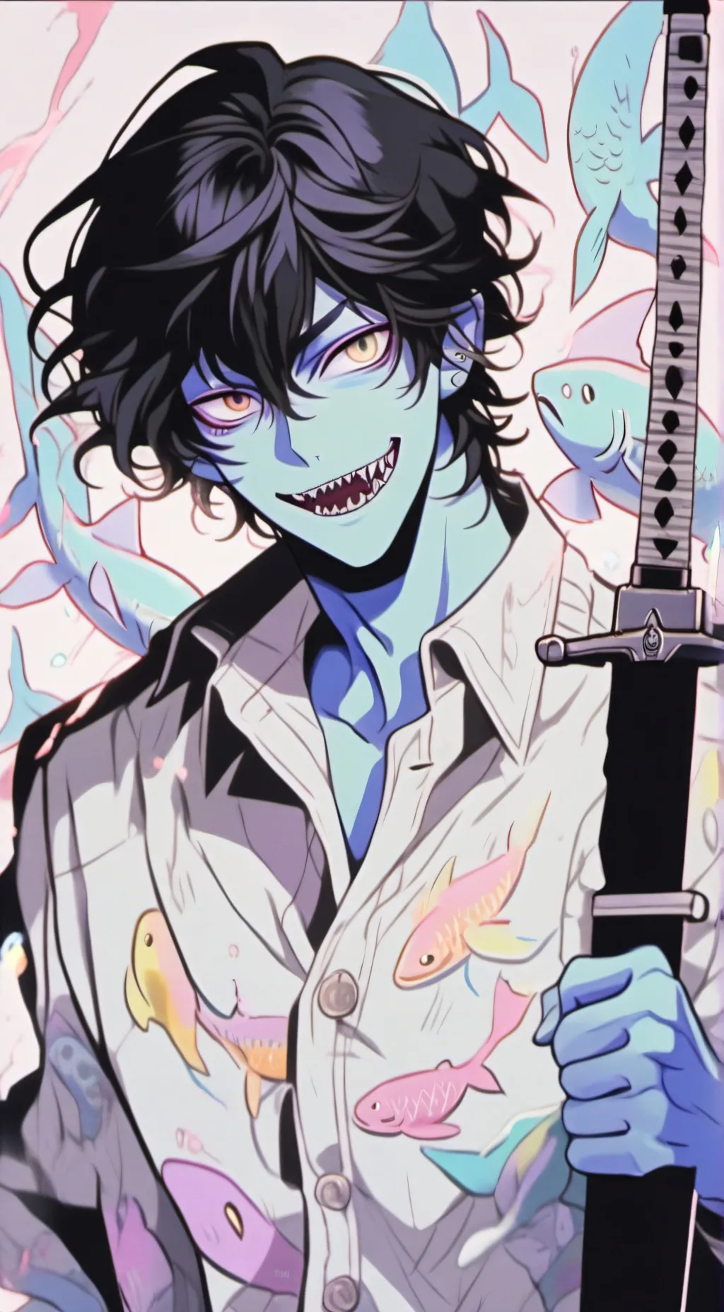 ai character: Arlong background