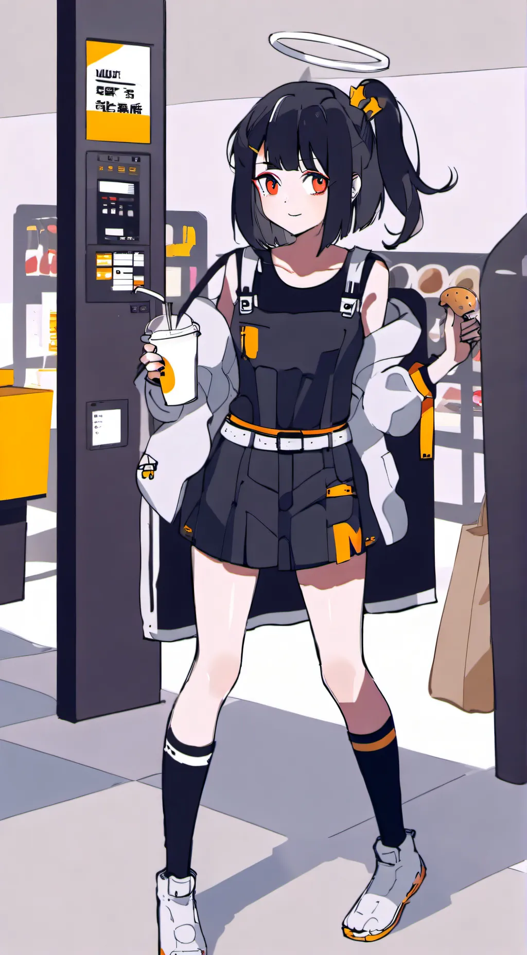 ai character: tori  background