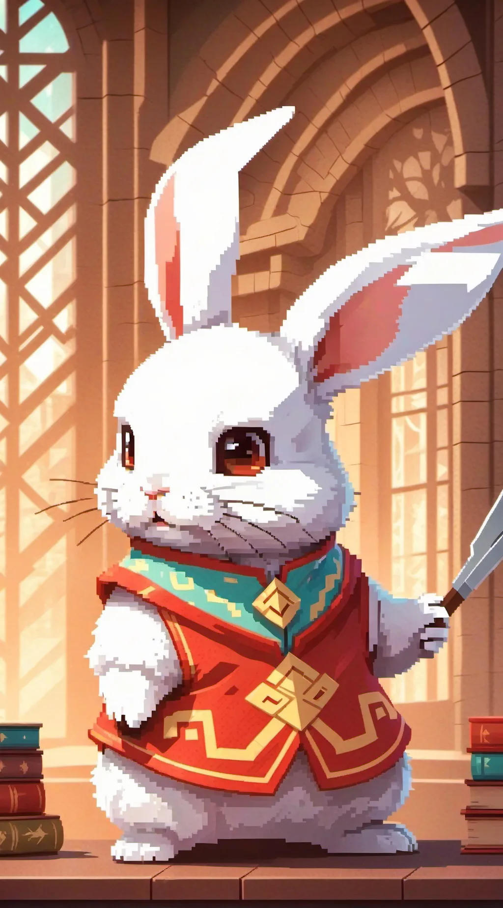 ai character: Lady background