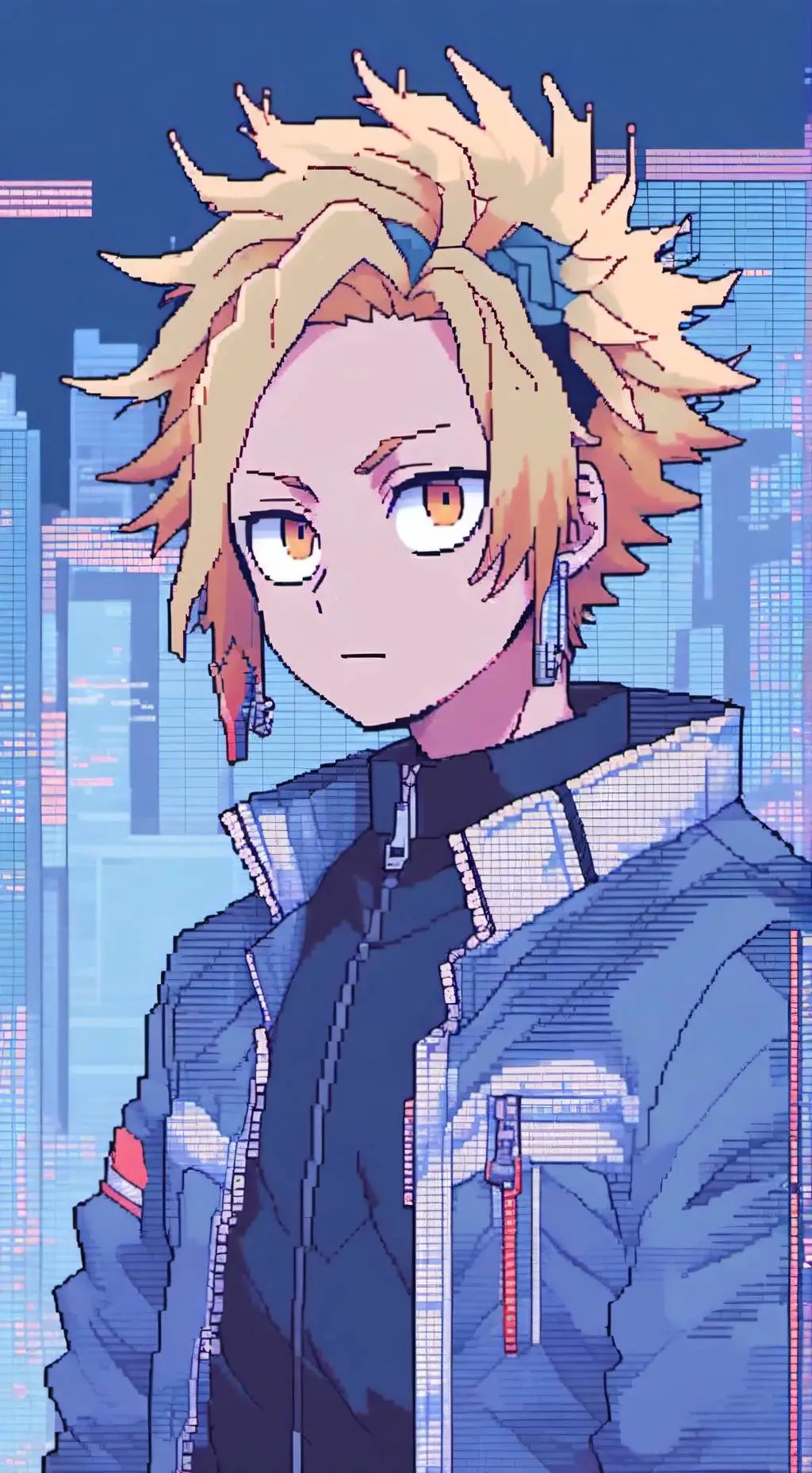 ai character: Villain Denki  background