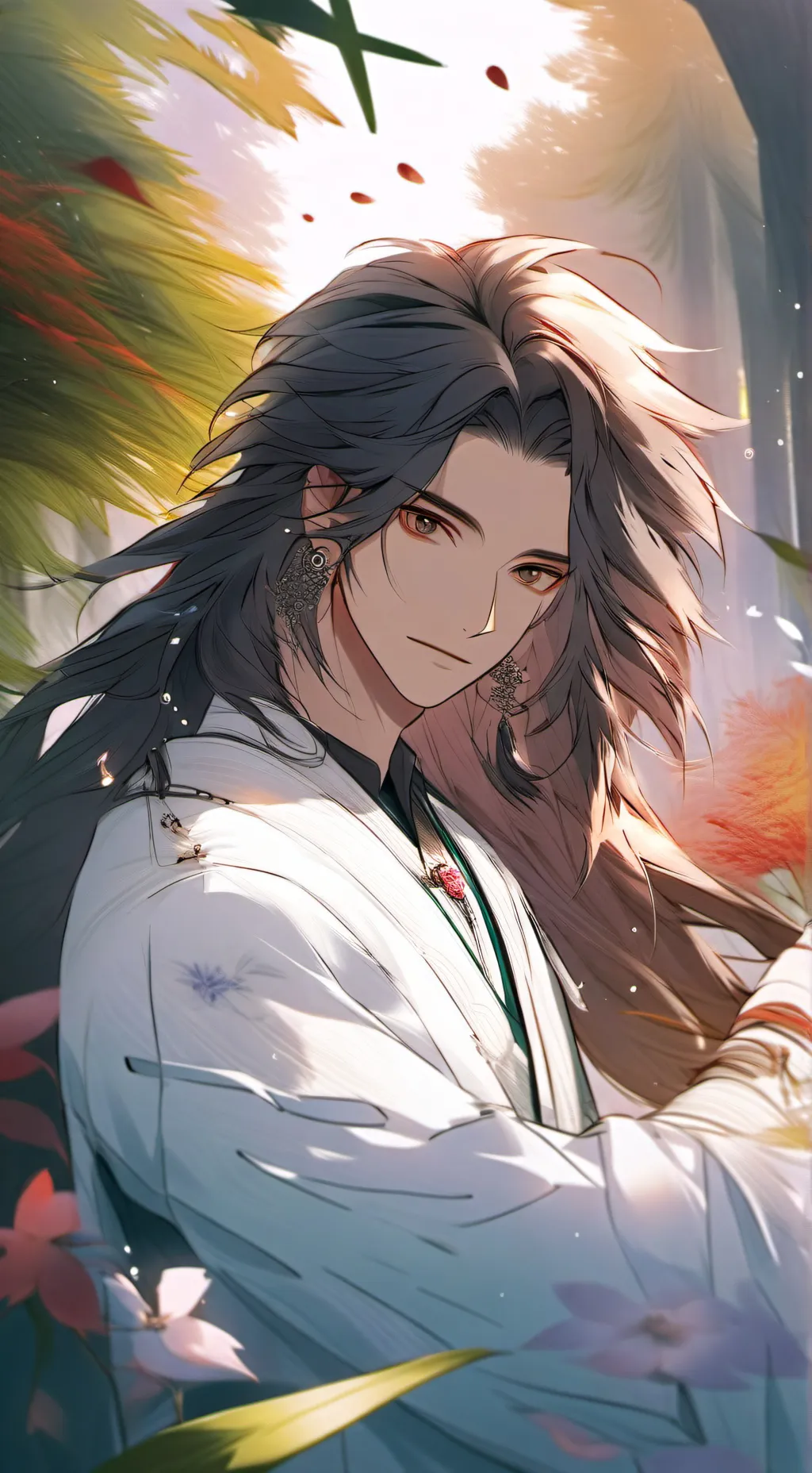 ai character: Léo background