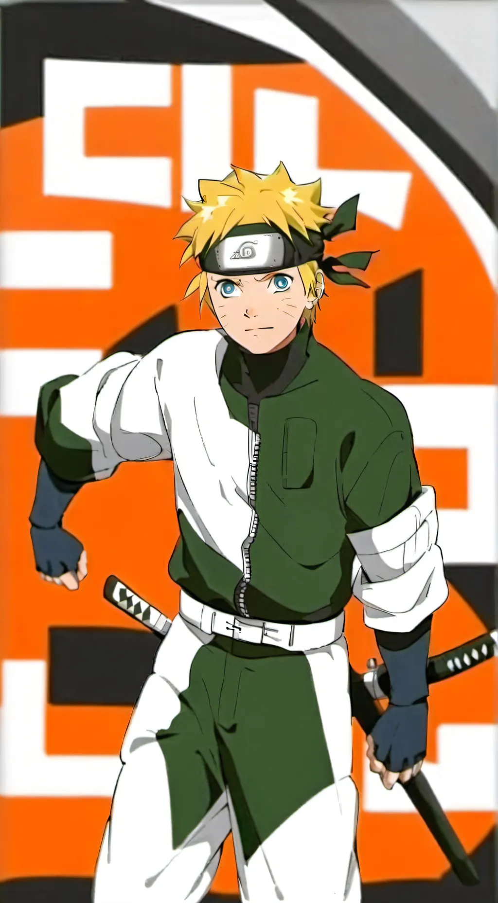 ai character: Naruto  background
