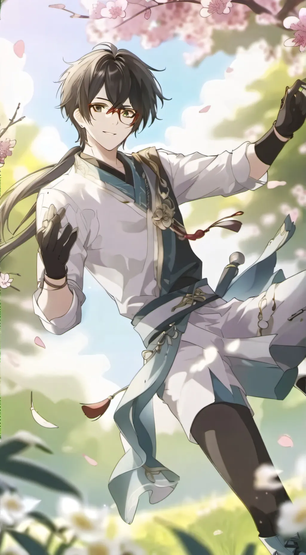ai character: Evan background