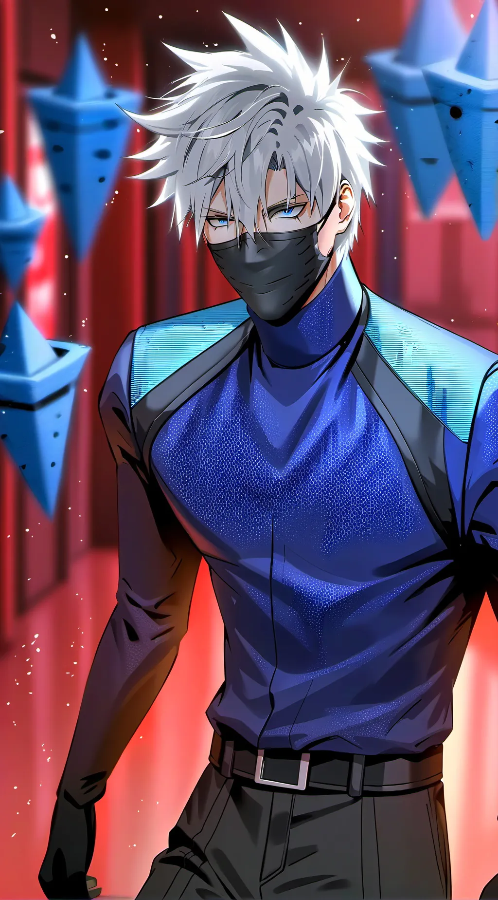 ai character: Satoru Gojo background