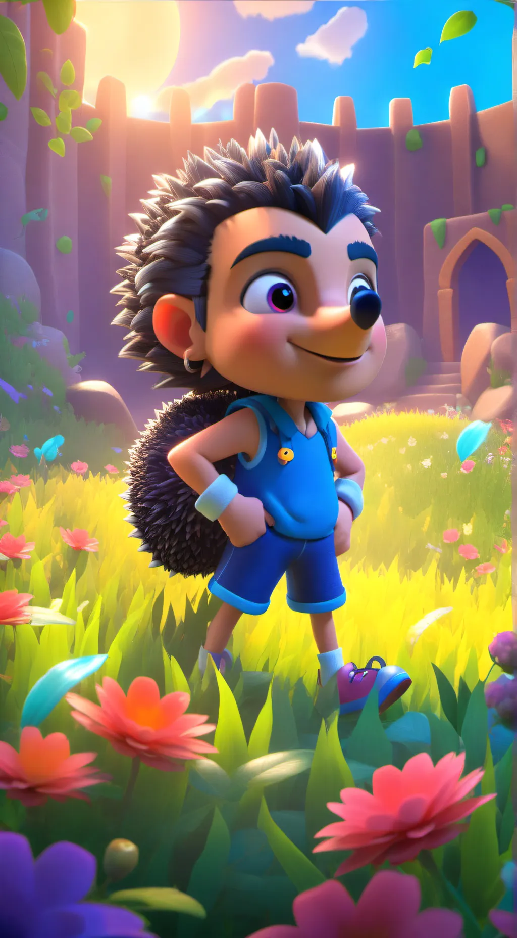 ai character: Shadow background