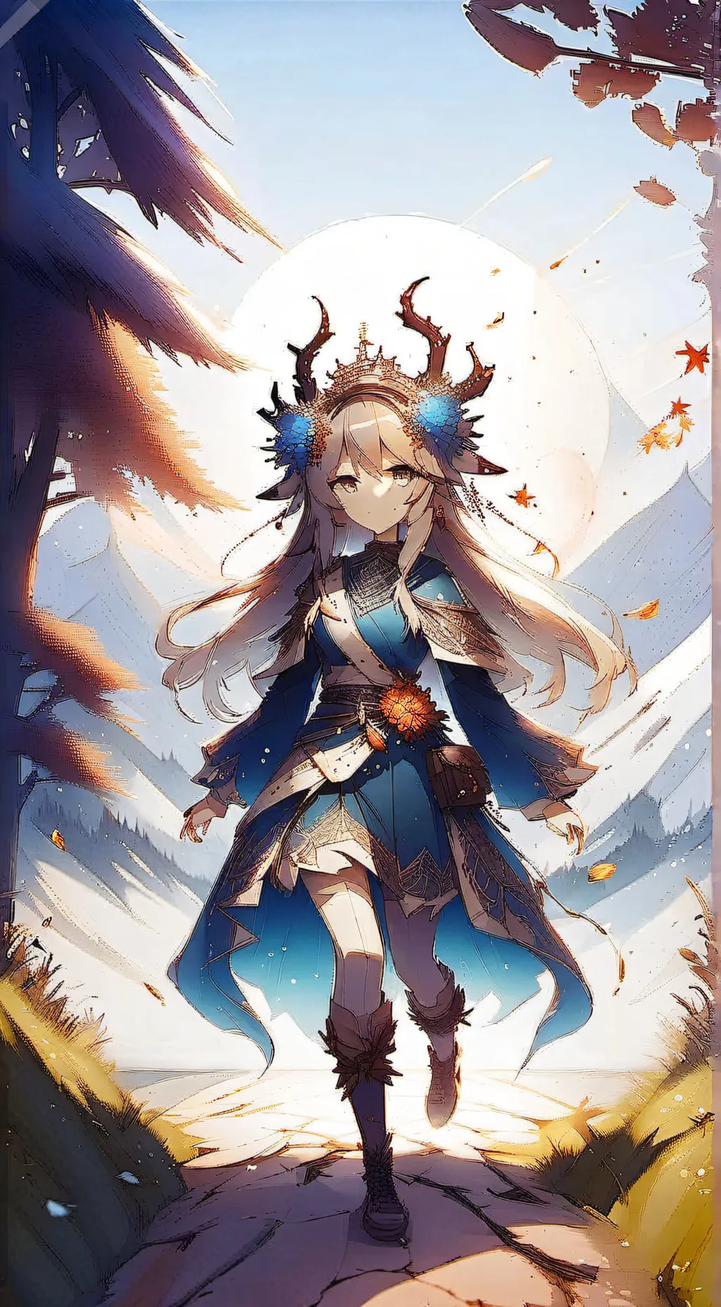 ai character: Yuri of the earth  background