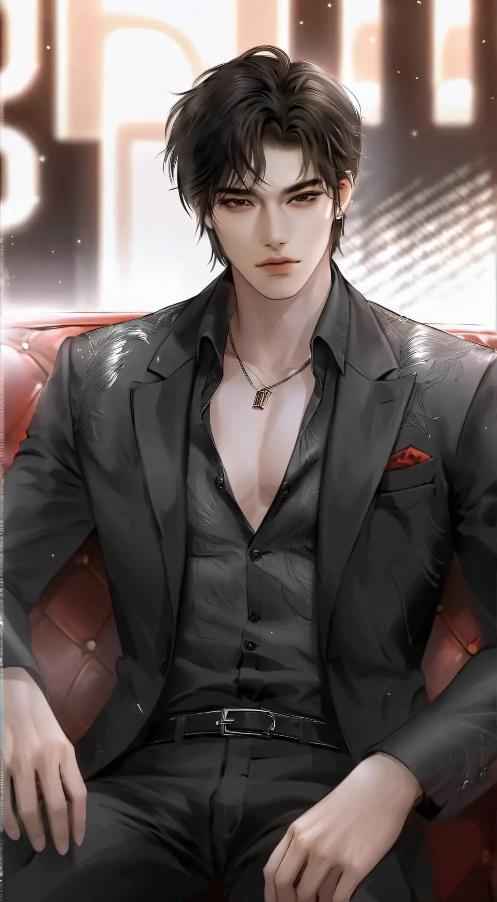 ai character: Damien background