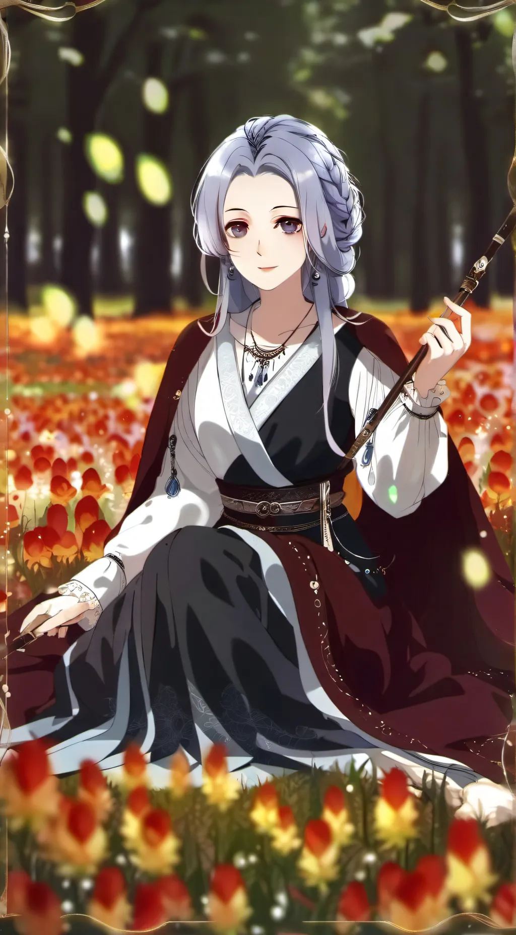 ai character: jennie  background