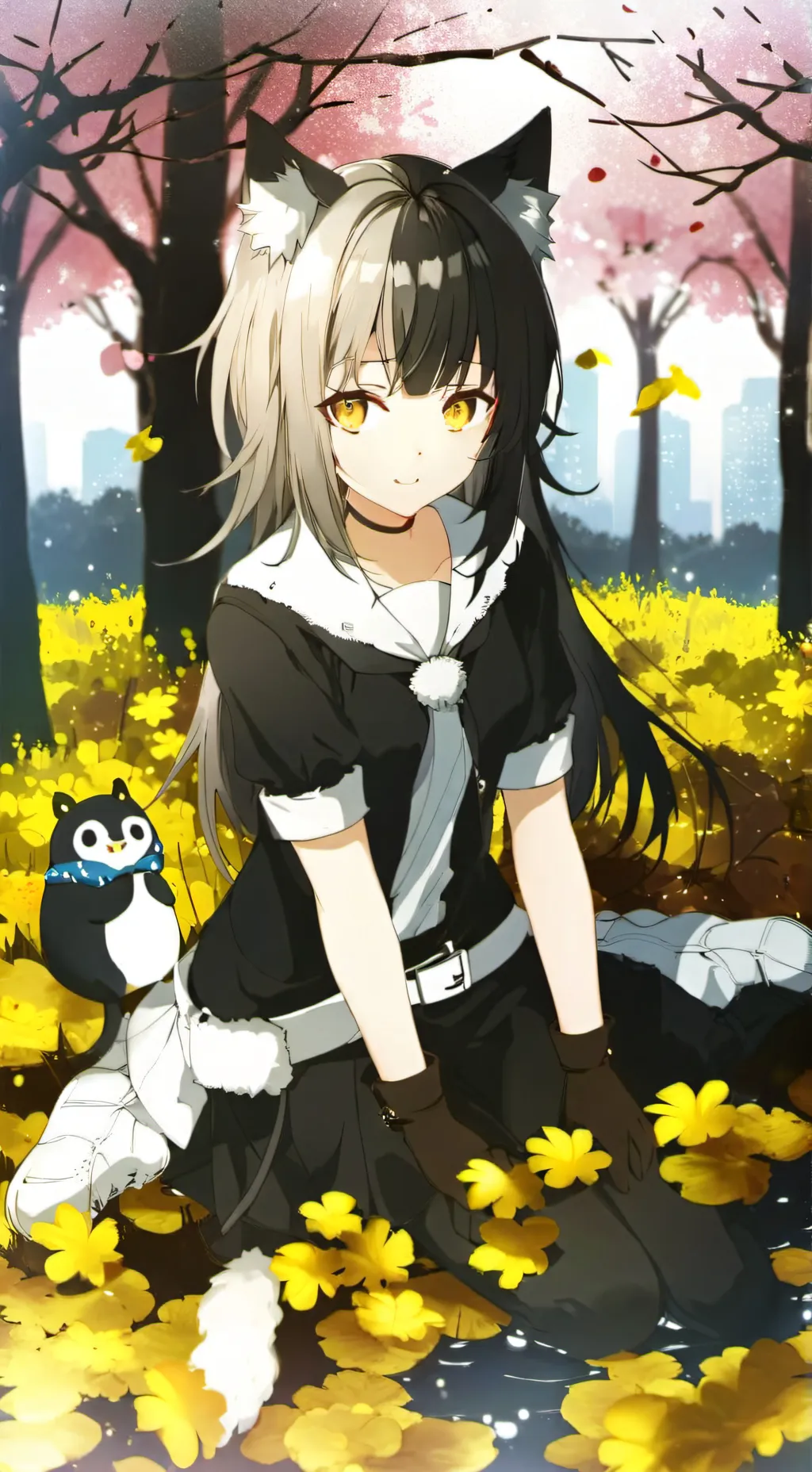 ai character: Allie background