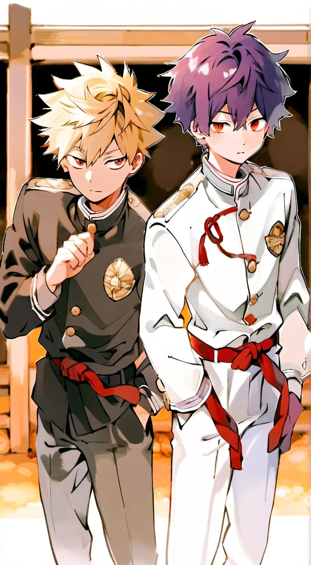 ai character: Katsuki x Seiji background