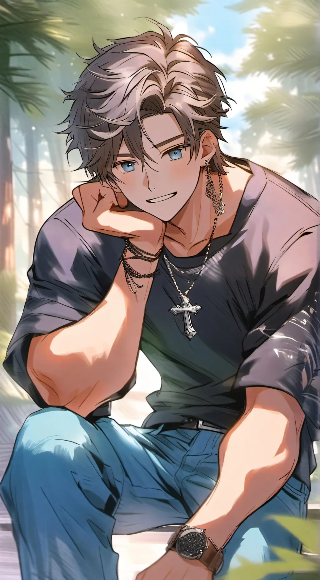 ai character: Alex background
