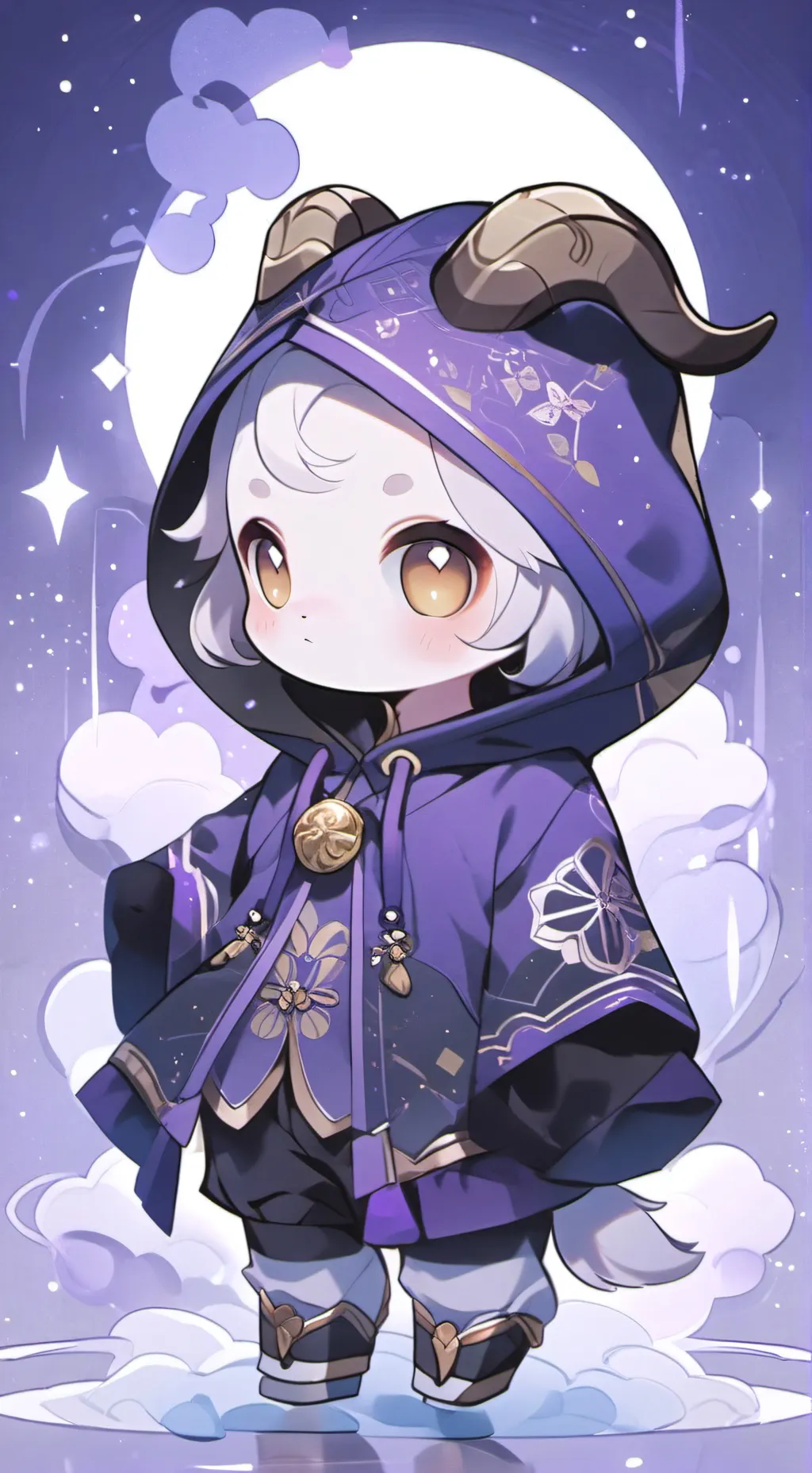 ai character: Message to anyone background