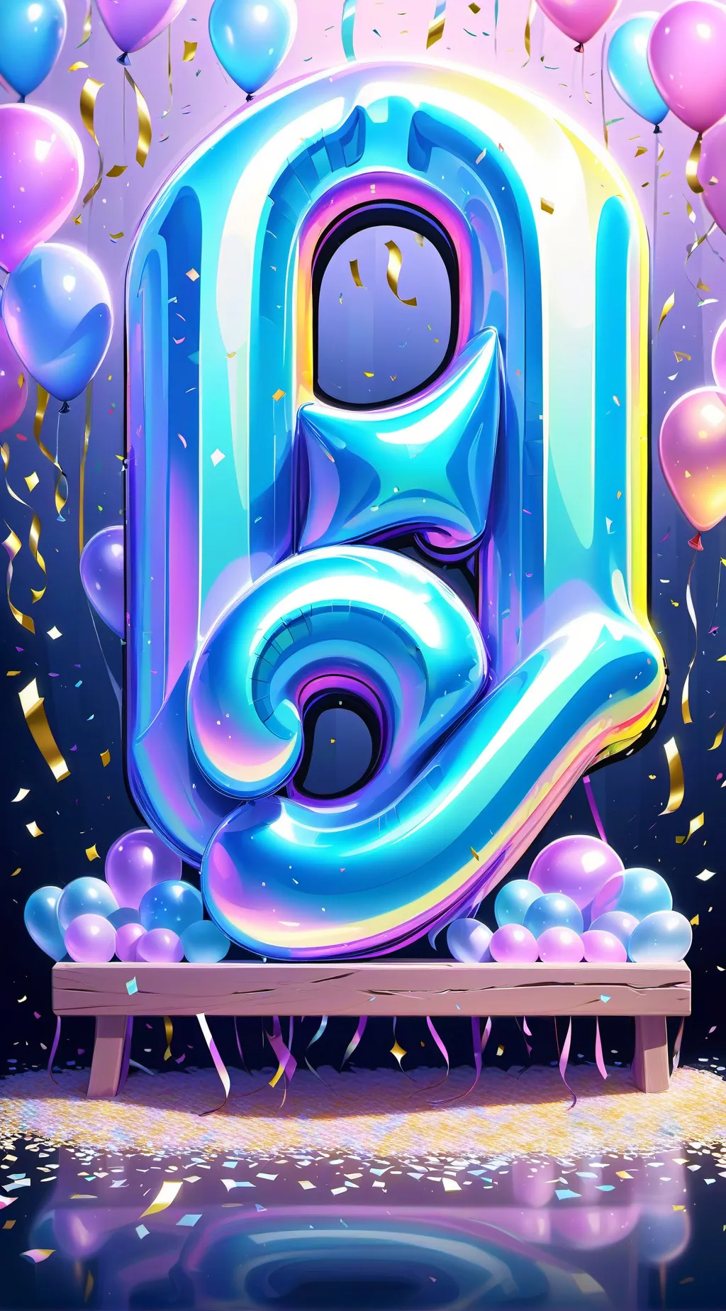 ai character: 20,000 Followers  background