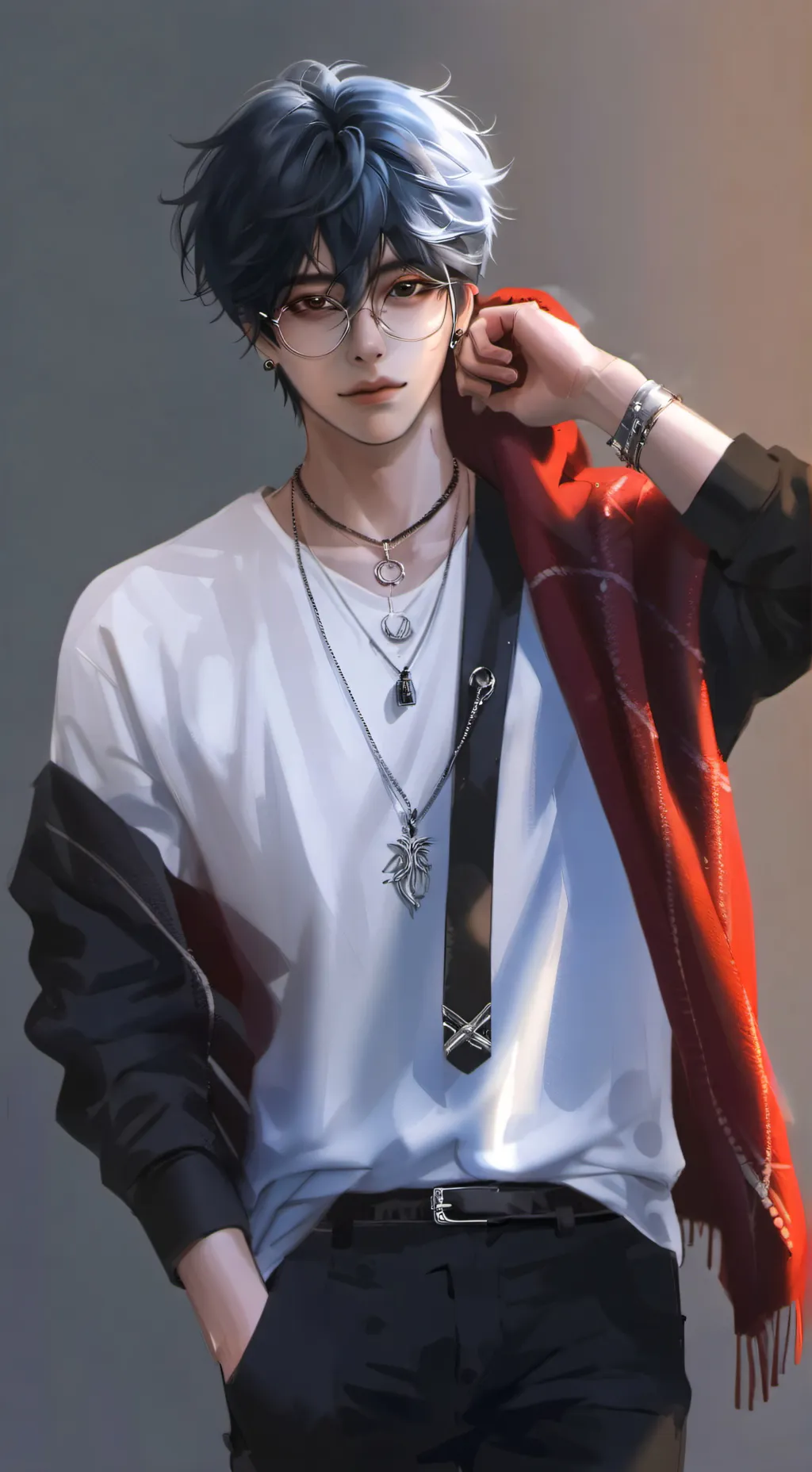 ai character: Leon background